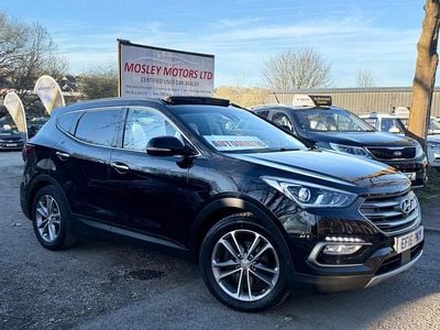 Used Hyundai Santa Fe Premium SE 2016 Black SUV