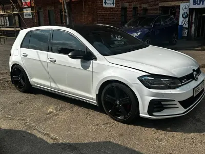 Used VW Golf VII GTD 2014 White Hatchback