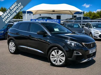 Used Peugeot 3008 Premium 130 HP (95 kW) 2019 Black SUV