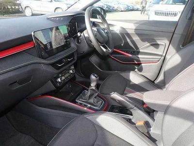 Used Skoda Fabia Monte Carlo 113 HP (83 kW) 2024 Phoenix orange metallic black magic pearl effect Hatchback