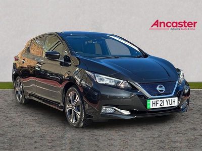 Used Nissan Leaf Tekna 110 kW (150 HP) 2021 Black Hatchback
