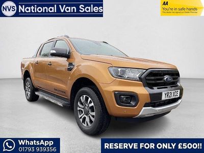 Used Ford Ranger Wildtrack 210 HP (154 kW) 2021 Orange Pickup