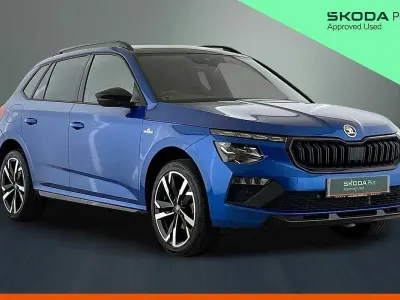 Used Skoda Kamiq Monte Carlo 116 HP (85 kW) 2025 Blue SUV