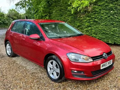 Used VW Golf VII Match 2015 Red Hatchback