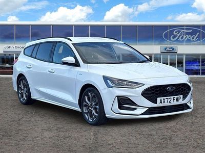White Used 2023 Ford Focus ST-Line Estate | £15,995 (Fair price)