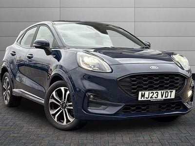 Blue Used 2023 Ford Puma ST-Line Hatchback | £18,595 (Fair price)