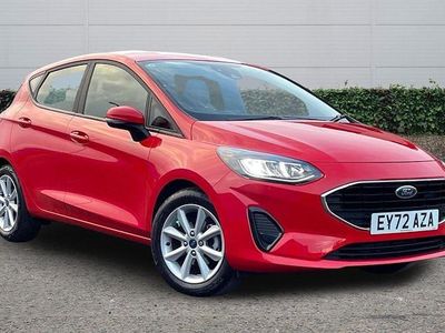 Red Used 2021 Ford Fiesta Trend Hatchback | £12,733 (Fair price)