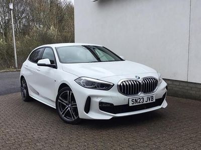 Used BMW 118 M Sport 134 HP (98 kW) 2023 White Hatchback