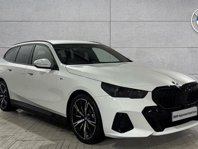White Used 2025 BMW 530e M Sport Estate | £45,000
