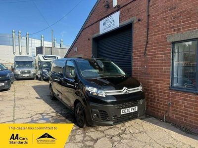 Black Used 2020 Citroën Dispatch MPV | £11,495 (A bit pricey)