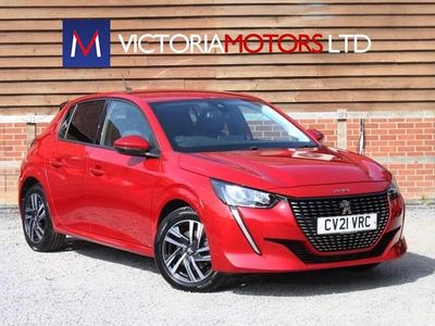 Red Used 2021 Peugeot 208 Allure Premium Hatchback | £13,495 (Fair price)