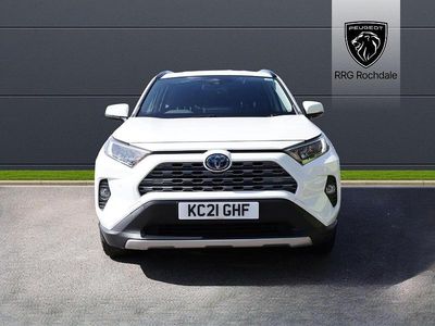 Used Toyota RAV4 Hybrid Design 215 HP (158 kW) 2021 White SUV