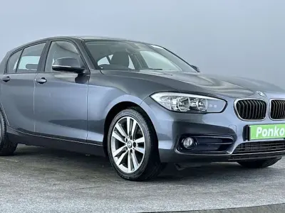 Used BMW 118 Sport Line 136 HP (100 kW) 2017 Grey Hatchback