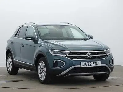 Used VW T-Roc Style 150 HP (110 kW) 2022 Blue SUV