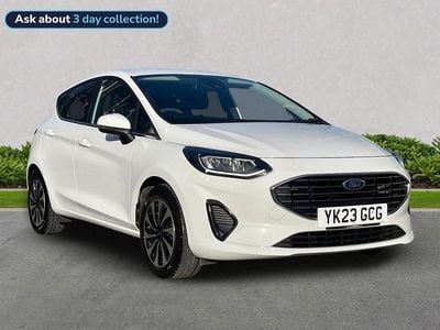 White Used 2023 Ford Fiesta Titanium Hatchback | £13,895 (Good price)
