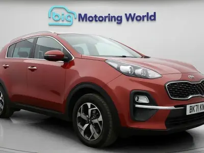 Used Kia Sportage 136 HP (100 kW) 2021 Red SUV