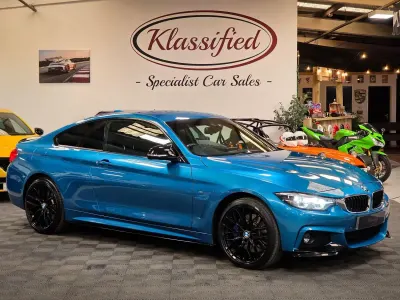 Usado BMW 430 M Sport 2018 Azul Coupe