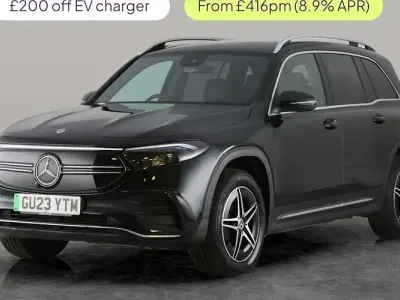 Used Mercedes EQB300 AMG line 167 kW (228 HP) 2023 Black SUV