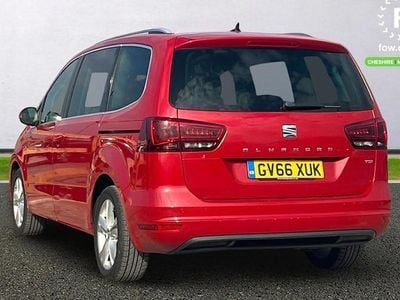 Begagnad Seat Alhambra SE 184 HK (135 kW) 2016 Röd Minibuss