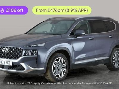 Blue Used 2023 Hyundai Santa Fe Ultimate SUV | £29,961 (Good price)