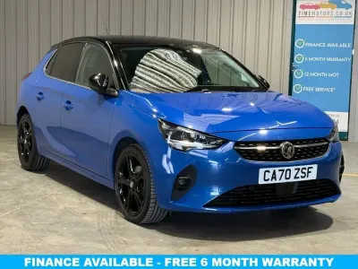 Used Vauxhall Corsa Ultimate 100 HP (73 kW) 2020 Blue Hatchback