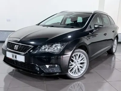 Begagnad Seat Leon ST SE Dynamic 115 HK (84 kW) 2019 Svart Kombi
