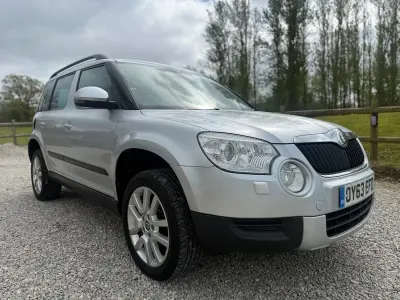 Used Skoda Yeti Elegance 150 HP (110 kW) 2013 Silver SUV