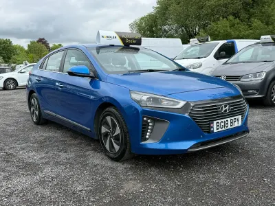 Used Hyundai Ioniq Premium SE 141 HP (103 kW) 2018 Blue Hatchback