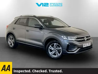 Begagnad VW T-Roc R-line 150 HK (110 kW) 2022 Grå SUV