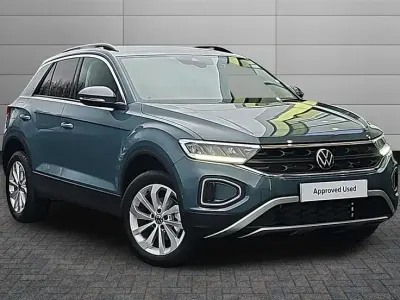 Used VW T-Roc Cabriolet Match 150 HP (110 kW) 2026 Blue SUV