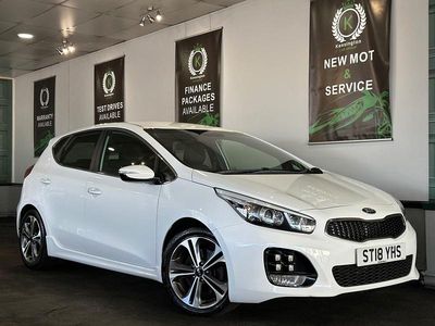 Usado Kia Ceed GT-Line 134 HP (98 kW) 2018 Branco Citadino