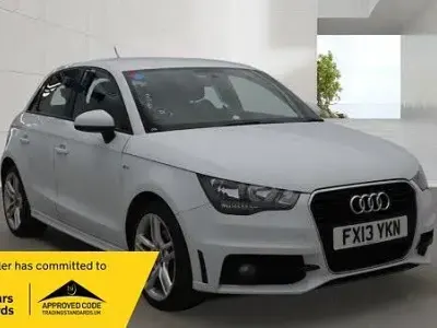 Used Audi A1 Sportback S-Line 2013 White Hatchback