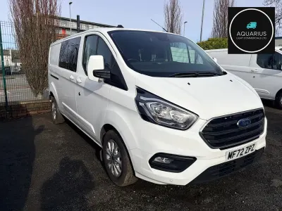 Used Ford Transit Custom Limited 130 HP (95 kW) 2022 White Van