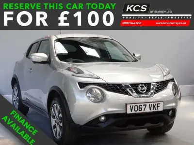 Used Nissan Juke Tekna 117 HP (86 kW) 2017 Silver SUV