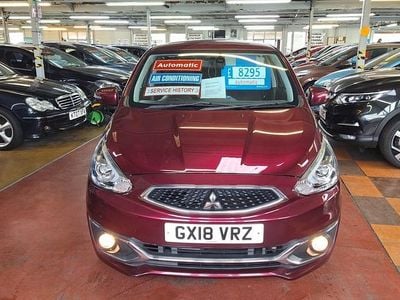 Used Mitsubishi Mirage 2018 Purple Hatchback