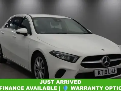 Used Mercedes A180 116 HP (85 kW) 2019 White Hatchback