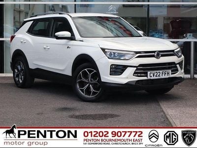 Used Ssangyong (KGM) Korando 163 HP (119 kW) 2022 White Estate