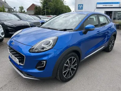 Usado Ford Puma Titanium 125 HP (91 kW) 2021 Azul SUV