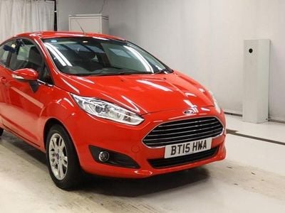 Red Used 2015 Ford Fiesta Zetec Hatchback | £3,695 (Good price)