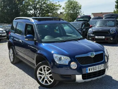 Used Skoda Yeti Elegance 170 HP (125 kW) 2010 Blue SUV