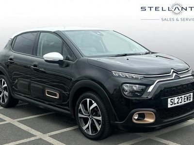 Used Citroën C3 PureTech 110 HP (80 kW) 2023 Black Hatchback
