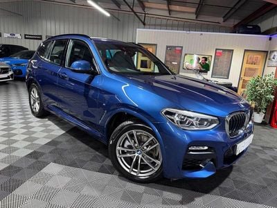 Begagnad BMW X3 M Sport 2020 Blå SUV