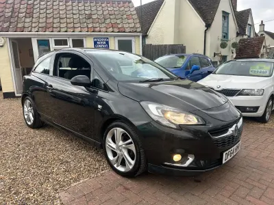 Used Vauxhall Corsa SRi 90 HP (66 kW) 2015 Black Hatchback
