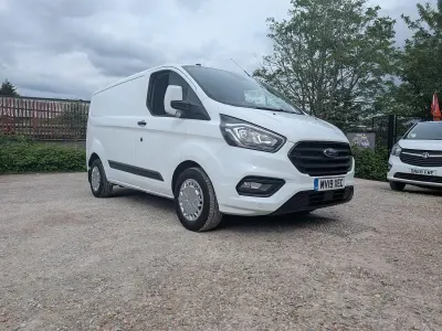 Used Ford Transit Custom Trend 130 HP (95 kW) 2019 Blue Van