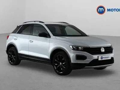 Used VW T-Roc Black Edition 150 HP (110 kW) 2021 Silver SUV