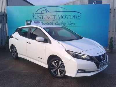 White Used 2019 Nissan Leaf Acenta Hatchback | £7,289 (Fair price)