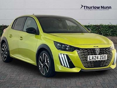 Yellow Used 2024 Peugeot 208 GT Hatchback | £16,999 (Fair price)