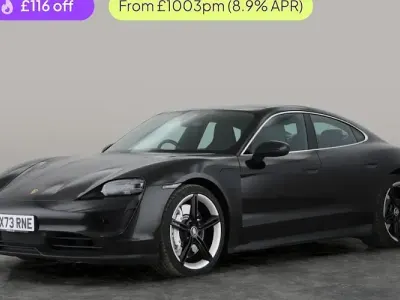 Used Porsche Taycan Performance Package 419 kW (571 HP) 2023 Black Sedan