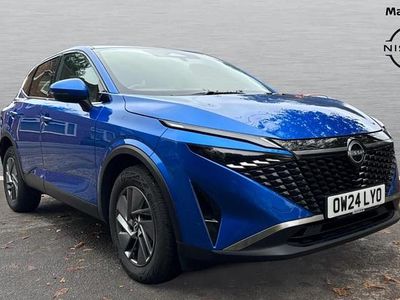 Blue Used 2024 Nissan Qashqai Acenta Premium SUV | £17,701 (Good price)