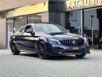 Used Mercedes C300 AMG Line Premium Plus 2018 Blue Coupe